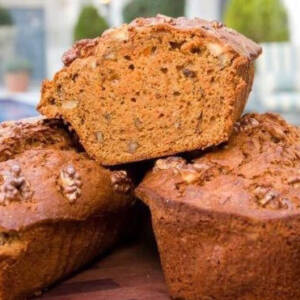 Bizcocho Carrot y Nueces