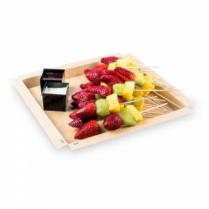 Brochetas Fruta Temporada