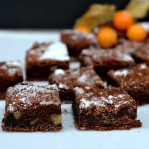 Brownie De Chocolate Negro