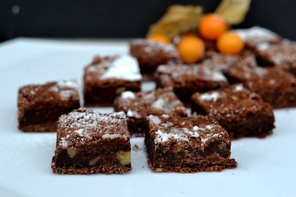 Brownie De Chocolate Negro
