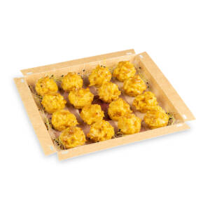 Tortillitas con Cebolla Caramelizada