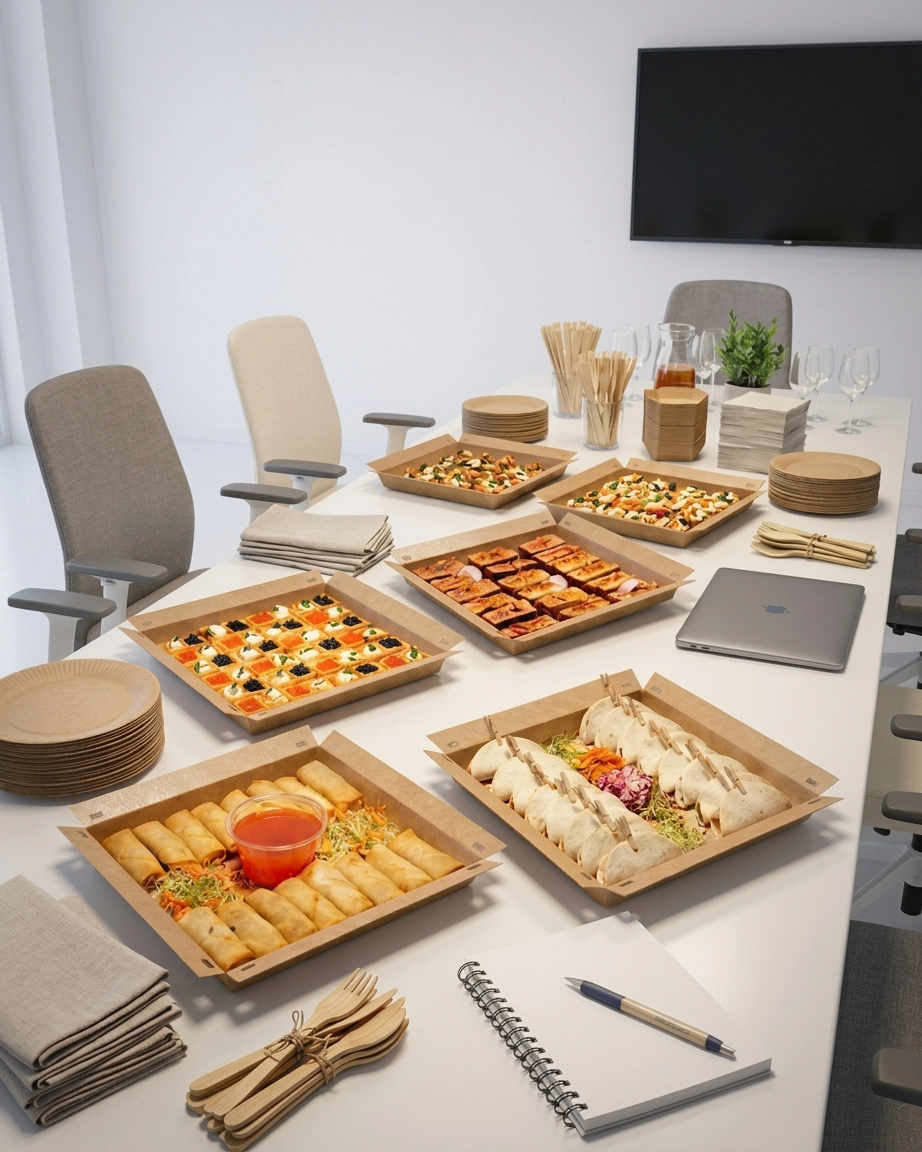 bandejas catering