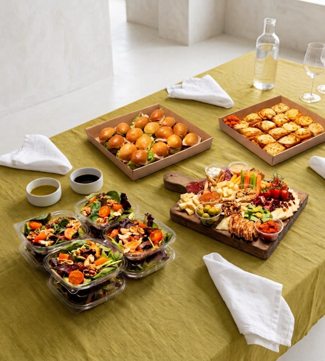 bandejas catering